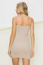 Load image into Gallery viewer, HYFVE CUTE COMPLIMENTS RIBBED BODYCON MINI DRESS