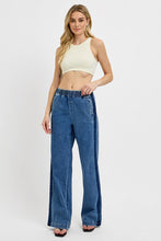 Load image into Gallery viewer, RISEN Full Size Elastic Waist Wide Leg Jeans Plus Size
