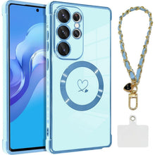 Load image into Gallery viewer, Galaxy S25 Ultra 6.9 Inch Heart Design Slim Case, Strap Lanyard, 20K-175PH014