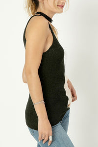 Nuvi Apparel Color blocked cami top