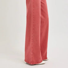 Load image into Gallery viewer, RISEN Full Size High Rise Tummy Control Wide Leg Jeans, Size 5(27), B005