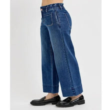 Load image into Gallery viewer, RISEN Elastic Band Wide Leg Jeans Size 9(29) B008