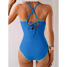 Load image into Gallery viewer, One Piece Ruched Swimwear, SMALL, 9J-145SWIM002