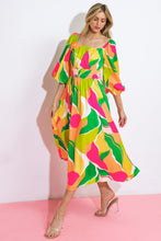 Load image into Gallery viewer, A SECOND THOUGHT WOVEN MIDI DRESS