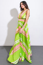 Load image into Gallery viewer, A QUICK TRIP WOVEN MAXI DRESS