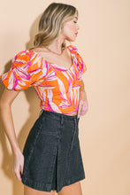Load image into Gallery viewer, A WORLD OF GOOD WOVEN CROP TOP