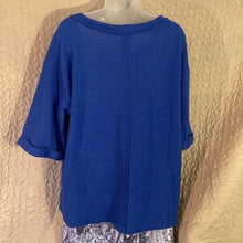 Load image into Gallery viewer, Brushed Waffle Exposed Seam Top Back