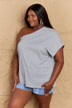 Load image into Gallery viewer, Ninexis in My Groove One Shoulder Loose Top