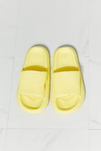 Load image into Gallery viewer, MMShoes Arms Around Me Open Toe Slide in Yellow