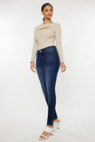 Kancan Mid Rise Gradient Skinny Jeans