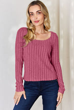 Load image into Gallery viewer, Basic Bae Full Size Ribbed Long Sleeve T-Shirt