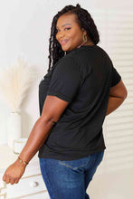 Load image into Gallery viewer, Simply Love Slogan Graphic Cuffed Sleeve T-Shirt