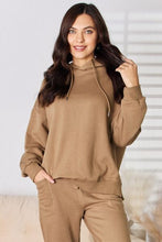 Load image into Gallery viewer, RISEN Drawstring Drop Shoulder Long Sleeve Hoodie
