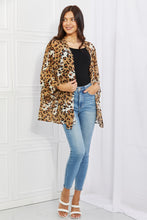 Load image into Gallery viewer, Melody Wild Muse Full Size Animal Print Kimono in Camel