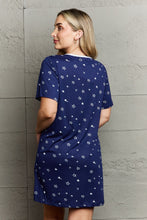 Load image into Gallery viewer, MOON NITE Quilted Quivers Button Down Sleepwear Dress