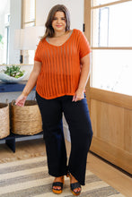 Load image into Gallery viewer, Annie Wear August High Rise Wide Leg Crop Jeans in Black