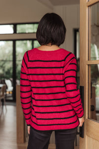 SEW IN LOVE Are We There Yet? Striped Sweater