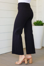 Load image into Gallery viewer, Annie Wear August High Rise Wide Leg Crop Jeans in Black