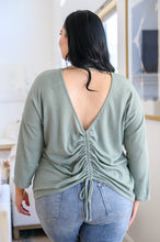 Load image into Gallery viewer, NOW N FOREVER Austin Waffle Knit Basic Top In Sage