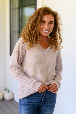HEIMISH Calm In The Chaos V-Neck Sweater