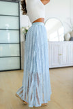 143 Story Cascading Ruffles A-Line Skirt