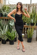 Load image into Gallery viewer, Hailey &amp; Co Classy Gal Black Dress