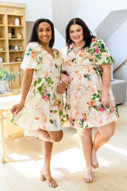 Entro Delightful Surprise Floral Dress