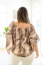 Load image into Gallery viewer, Andree By Unit Desert Romance Animal Print Blouse