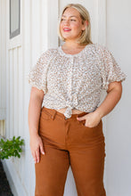 Load image into Gallery viewer, BIBI Fancy Me Floral Button Down
