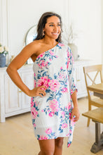 Load image into Gallery viewer, ANDREE BY UNIT Forever Smitten Floral One Shoulder Dress