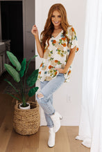 Load image into Gallery viewer, JODIFL Good Morning Floral V-Neck Blouse