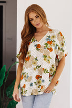 Load image into Gallery viewer, JODIFL Good Morning Floral V-Neck Blouse