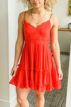 Load image into Gallery viewer, Cozy Casual Got The Glow Dress In Red