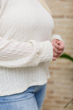 Load image into Gallery viewer, 7TH RAY Keep Me Here Knit Sweater in Cream