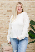 Load image into Gallery viewer, 7TH RAY Keep Me Here Knit Sweater in Cream