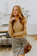 Load image into Gallery viewer, WHITE BIRCH Late To Class Plaid Mini Skort