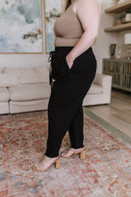 Load image into Gallery viewer, Cotton Bleu Love Me Dearly High Waisted Pants in Black