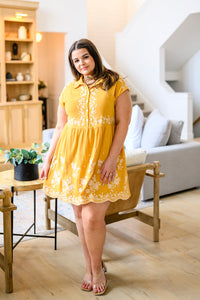 Andree By Unit Marigold Embroidered Dress