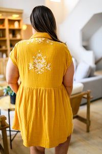 Andree By Unit Marigold Embroidered Dress