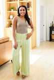 Rae Mode Never Underrated Striped Wide Leg Trousers