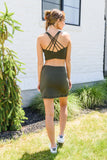 RAE MODE Next Move Sports Bra In Olive