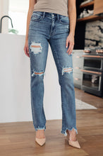Load image into Gallery viewer, JUDY BLUE O&#39;Hara Destroyed Straight Jeans