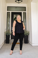 Load image into Gallery viewer, ANDREE BY UNIT Parisian Stroll Lace Blouse in Black