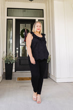 Load image into Gallery viewer, ANDREE BY UNIT Parisian Stroll Lace Blouse in Black