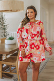 ANDREE BY UNIT Rare Beauty Floral Romper