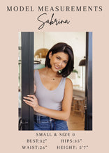 Load image into Gallery viewer, One Eleven North Frequently Asked Questions V-Neck Top in Blush PLUS