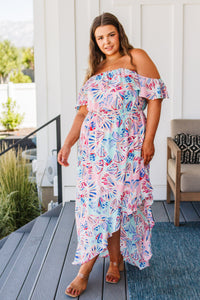 ANDREE BY UNIT She Sells Sea Shells Maxi Dress