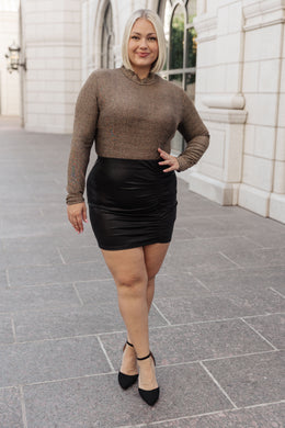 MITTOSHOP Shimmer And Shine Mock Neck Bodysuit