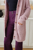 ONE ELEVEN NORTH Soft Wisteria Hooded Cardigan