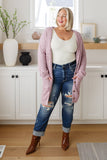 ONE ELEVEN NORTH Soft Wisteria Hooded Cardigan